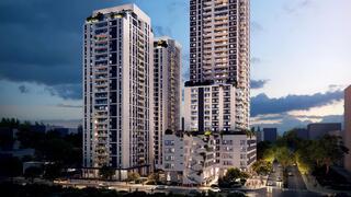 הדמייה של פרויקט התחדשות עירונית בשכונת רסקו בחדרה של חברת אאורה