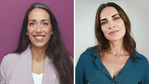  ליאת קנפו־שטרנליב (מימין) וד"ר דנה דוידובסקי 