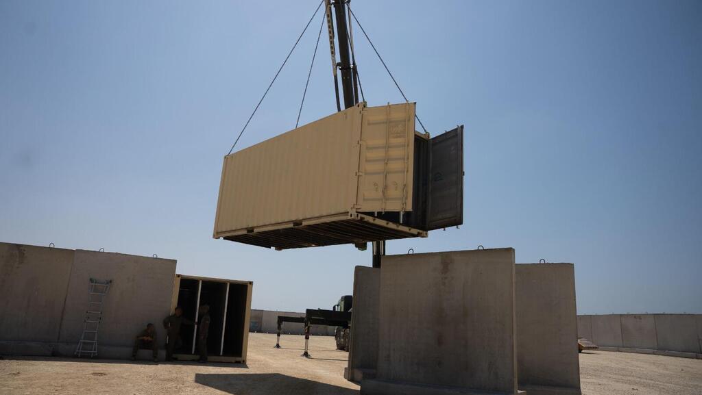 תיעוד מתהליכי הקמת מתחמי חלוקת הסיוע ההומניטרי ברצועת עזה