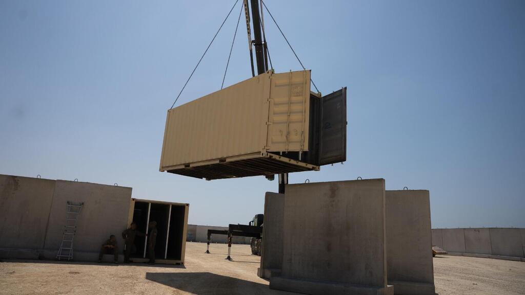 ЦАХАЛ строит новые центры распределения гумпомощи в Газе (Фото: ЦАХАЛ) תיעוד מתהליכי הקמת מתחמי חלוקת הסיוע ההומניטרי ברצועת עזה