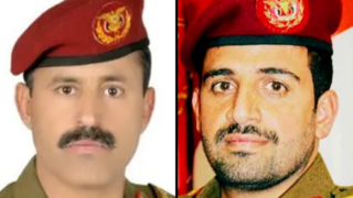  מוחמד עבד אל-כרים אל-גמארי , מוחמד על-עאטפי, שר ההגנה החות'י.