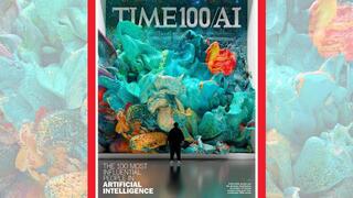 שער מגזין טיים "100 מנהיגי AI"