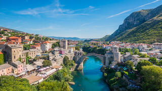מוסטאר, בירת אזור הרצגובינה. דווקא מקום יפה