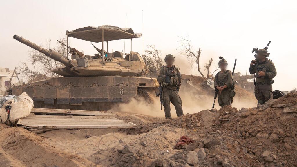 פעילות כוחות צוות הקרב של חטיבת הנח״ל בצפון רצועת עזה