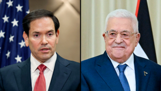 אבו מאזן ומרקו רוביו