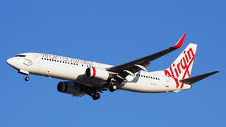 מטוס של חברת וירג'ין אוסטרליה