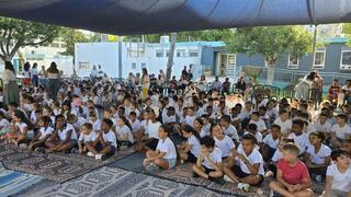 פתיחת שנת הלימודים בבית הספר פסגות בקריית ביאליק