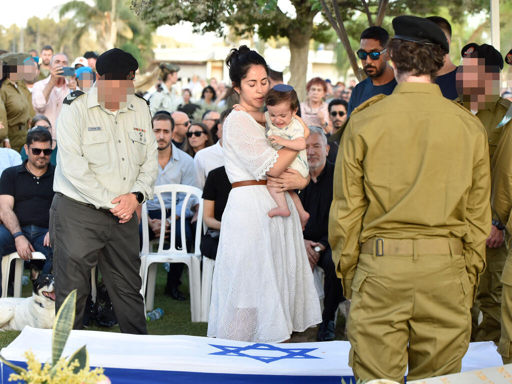 הלוויתו של רס"ל (במיל') אריאל לובלינר ז"ל