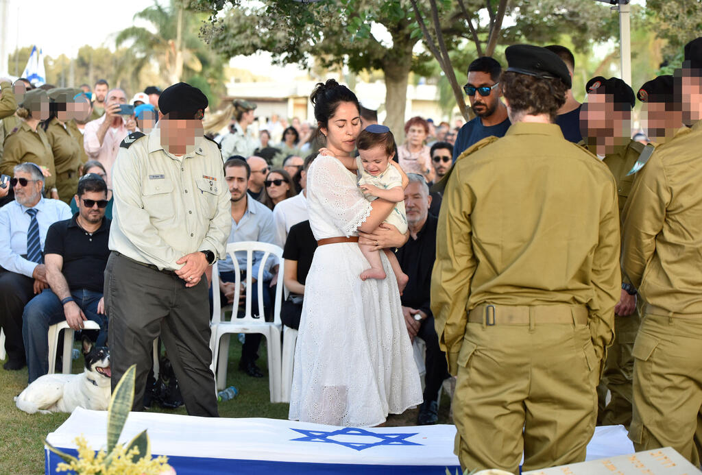 Funeral of the late Sgt. 1st Class (Res.) Ariel Lubliner (Photo: Sharon Tsur) הלוויתו של רס"ל (במיל') אריאל לובלינר ז"ל