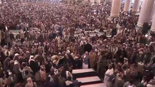 הלוויה צנעא תימן של בכירים שחוסלו בממשלה של ה חות'ים