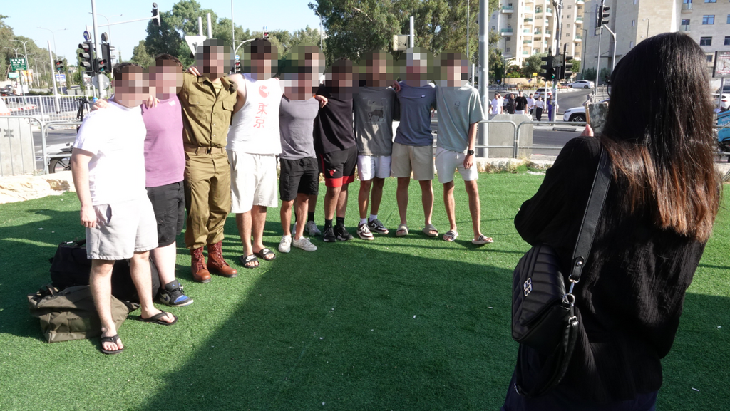 גיוס חרדים ליחידת חשמונאים, תל השומר