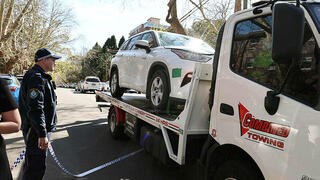 רכב התנגש בקונסוליה הרוסית בסידני