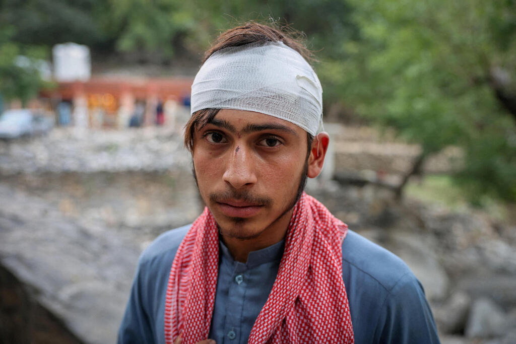 אפגניסטן רעידת אדמה פצוע