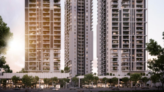 הדמיה של מתחם פינוי בינוי ברמת גן של חברת נתנאל גרופ