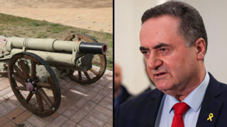  ישראל כ"ץ, 'התותח הקדוש' שירה על ספינת ה'אלטלנה'