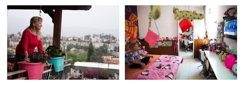 שולה אטיה במלון בירושלים ובביתה בק"ש 