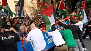 מחאות בקטע ה-11 של וואלטה