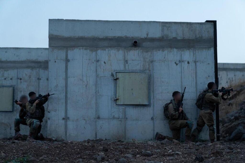 Photo: IDF לשבייה נבנתה בצפון הגולן