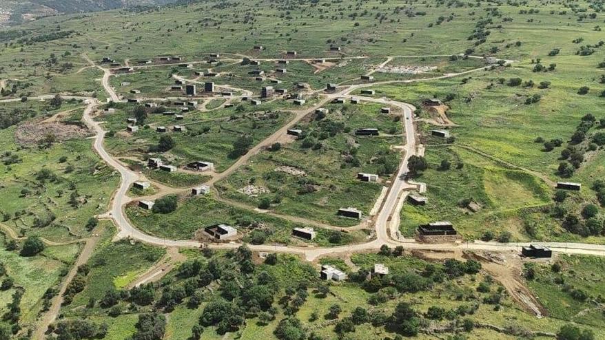 The new training facility (Photo: IDF) לשבייה נבנתה בצפון הגולן