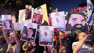 עצרת להחזרת החטופים מול מעון רה"מ