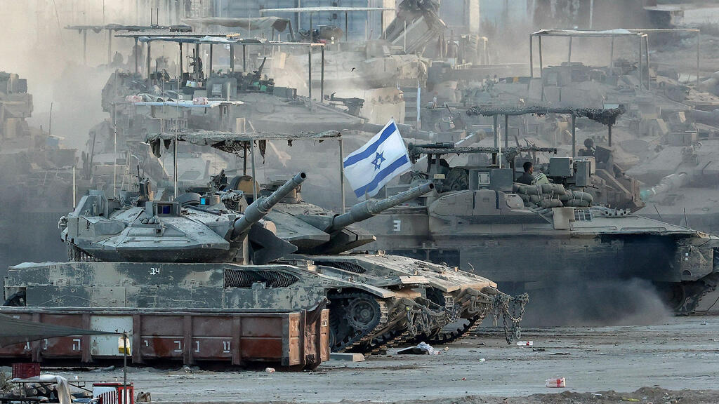 כוחות צה"ל בגבול רצועת עזה