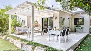 בית הסבתא והסבא בכפר הס, עיצוב: שני אוסישקין