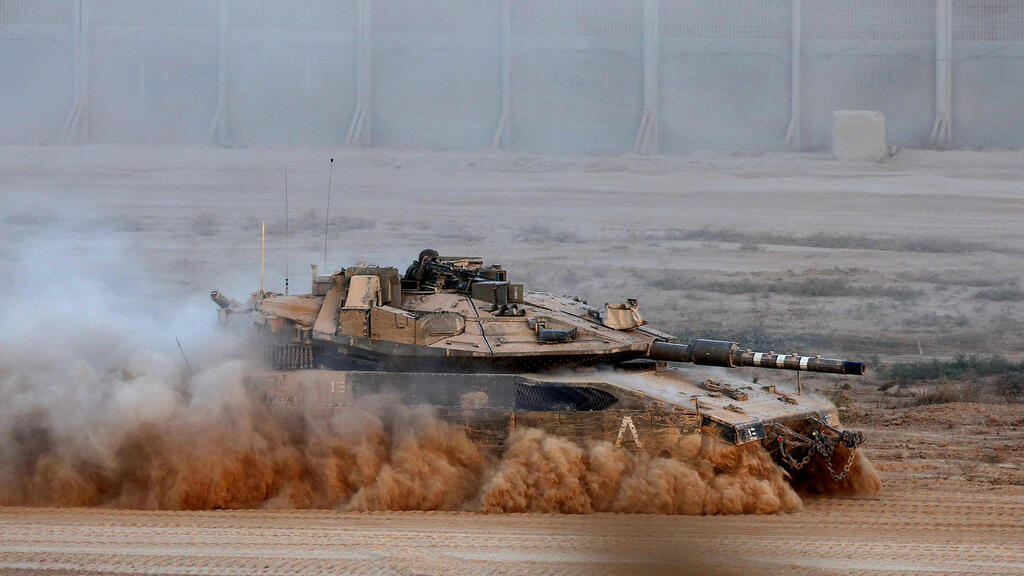 כוחות צה"ל בגבול רצועת עזה