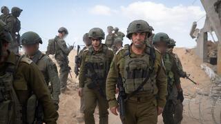 הרמטכ"ל רב אלוף אייל זמיר בסיור שטח ברצועת עזה