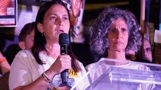 עצרת להחזרת החטופים מול מעון רה"מ