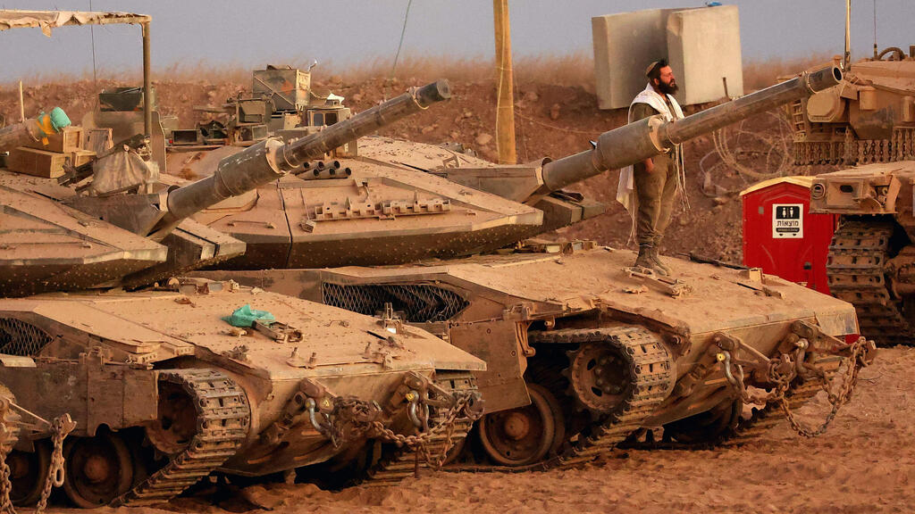 כוחות צה"ל בגבול רצועת עזה