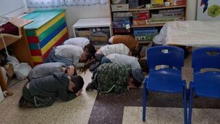 גן בחשמונאים בזמן אזעקה