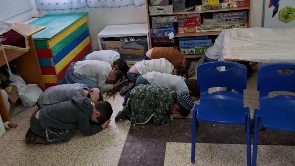 גן בחשמונאים בזמן אזעקה