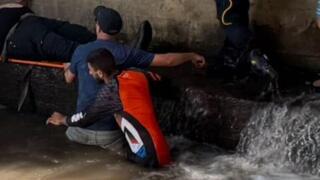 זירת תאונת הדרכים בכביש 918