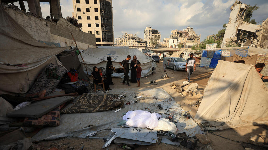 עקורים בעזה