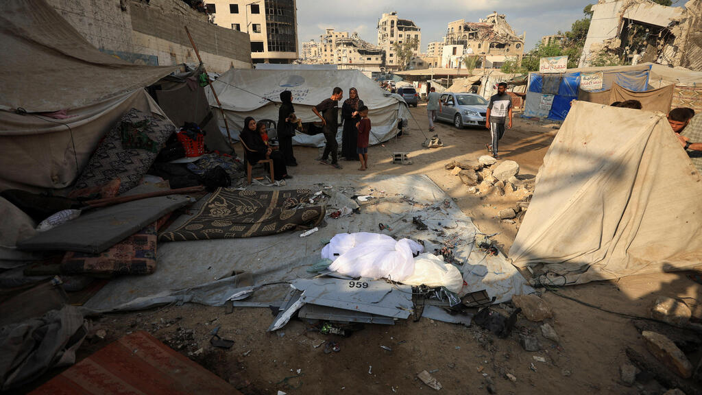 עקורים בעזה