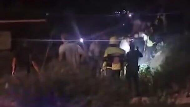 זירת הירי בסמוך למעלה עירון