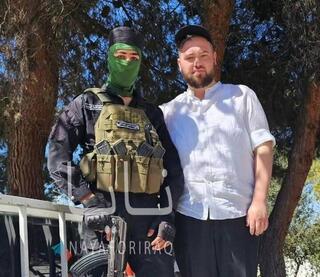 הרב משה קליין בביקורו בדמשק