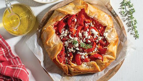 גאלט עגבניות אפויות וגבינת פטה