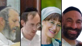  הרב יוסף דוד, שרה (שריתה) מנדלסון, רבי אלטר ישראל הכהן מצנר, לוי יצחק פש