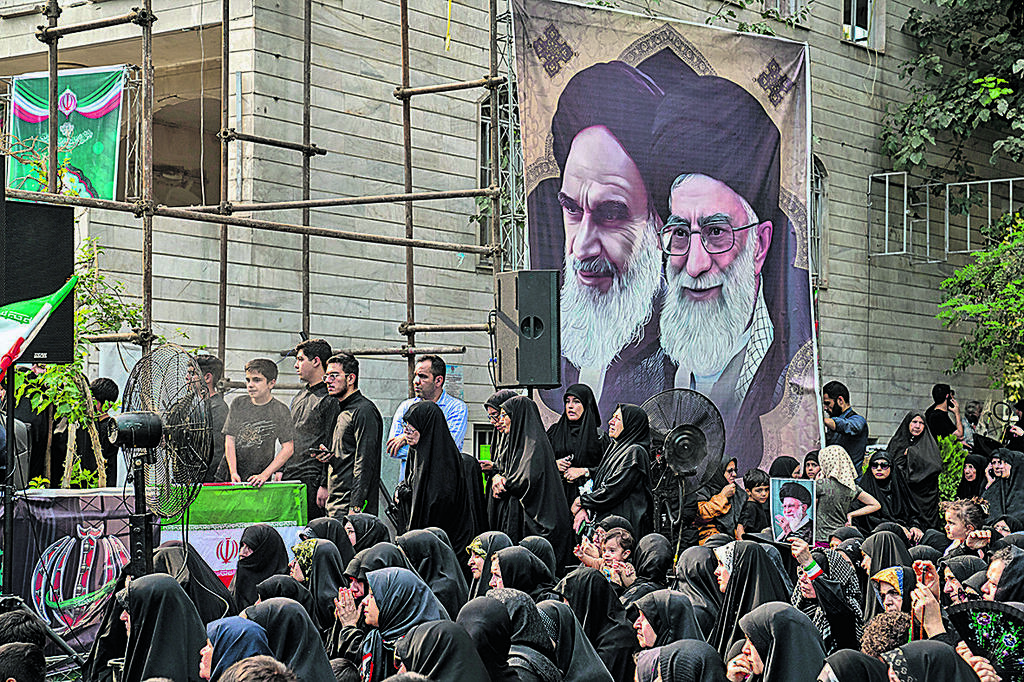 תמונה מרחובות טהרן