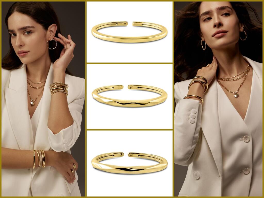 Жесткий браслет - символ элегантности и строгости 