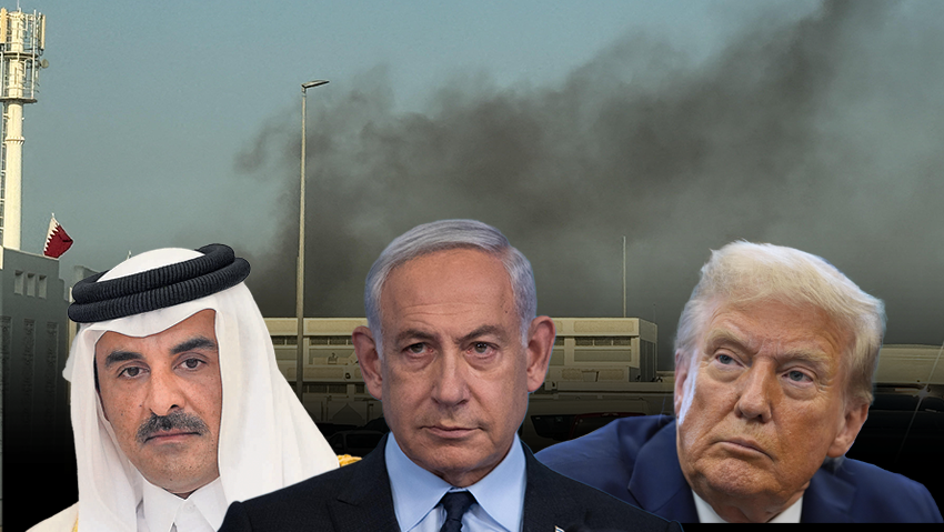 טראמפ, נתניהו , תקיפה ישראלית בדוחא, קטאר