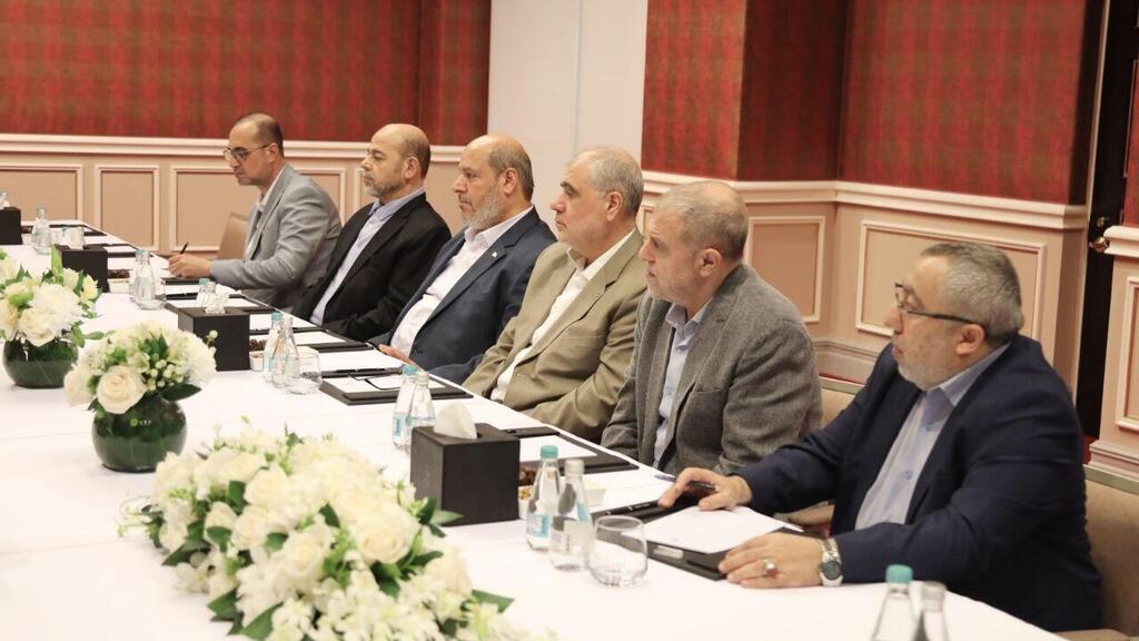 Hamas leaders, including al-Hayya, in Doha before Israel’s attack הפגישה האחרונה של מנהיגי חמאס לפני התקיפה בדוחא