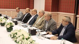 הפגישה האחרונה של מנהיגי חמאס לפני התקיפה בדוחא