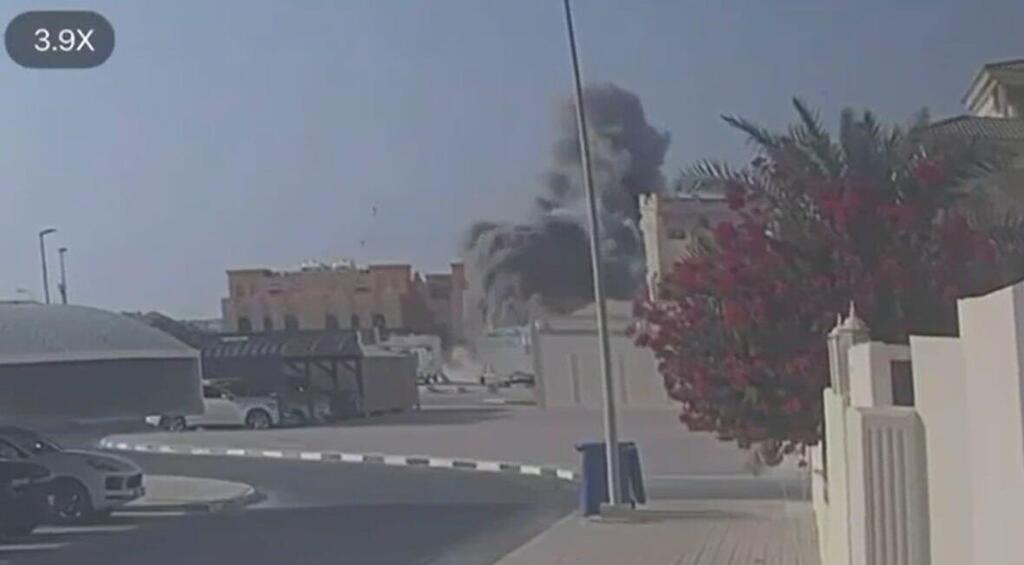 תיעוד: רגעי התקיפה הישראלית בדוחא, קטאר