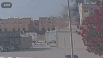 תיעוד: רגעי התקיפה הישראלית בדוחא, קטאר