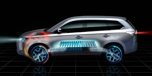 מיצובישי אאוטלנדר הייבריד