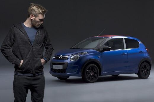 סיטרואן C1 מעודכנת - שילוב צבעים