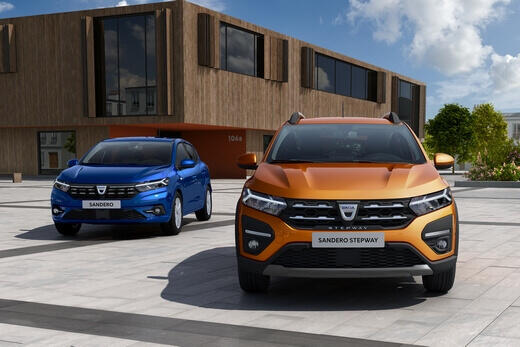 דאצ'יה סנדרו מתיחת פנים