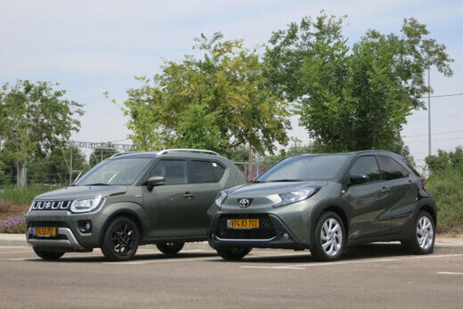 מבחן השוואתי: טויוטה אייגו X מול סוזוקי איגניס
